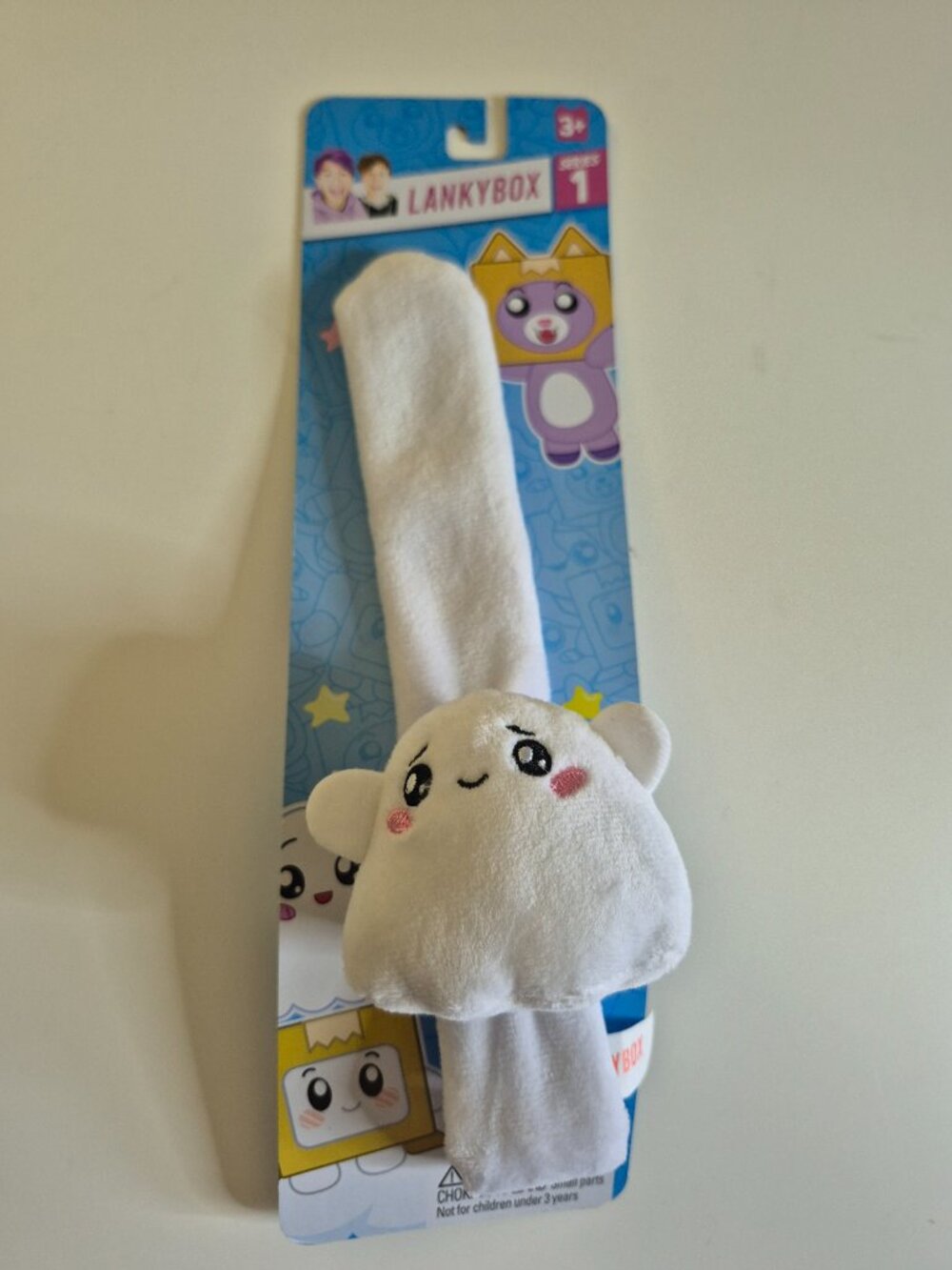 Lankybox Series 1 Ghosty Plush Bracelet Portable Fun Exciting, NEW